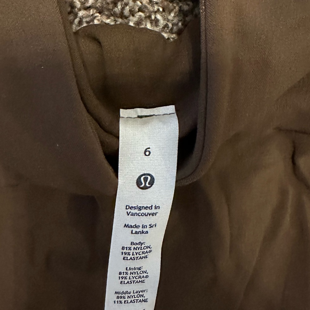 Nwot Lululemon Align Tank Top Java - image 4